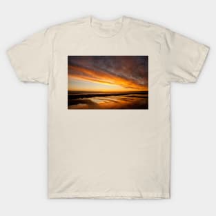 Northumberland  sunrise. T-Shirt